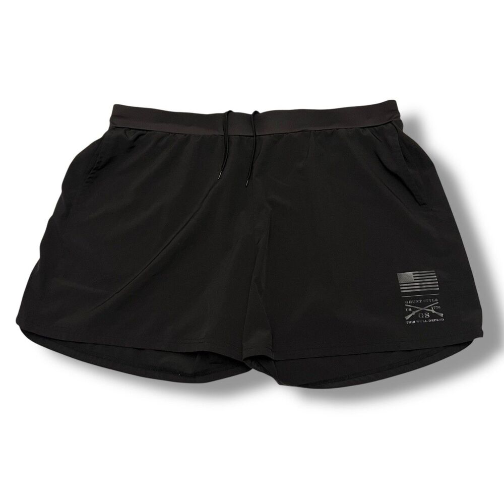 Grunt Style‎ Black 3XL Shorts Gym \